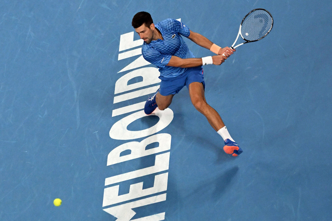 Novak Djokovic at the Australian Open