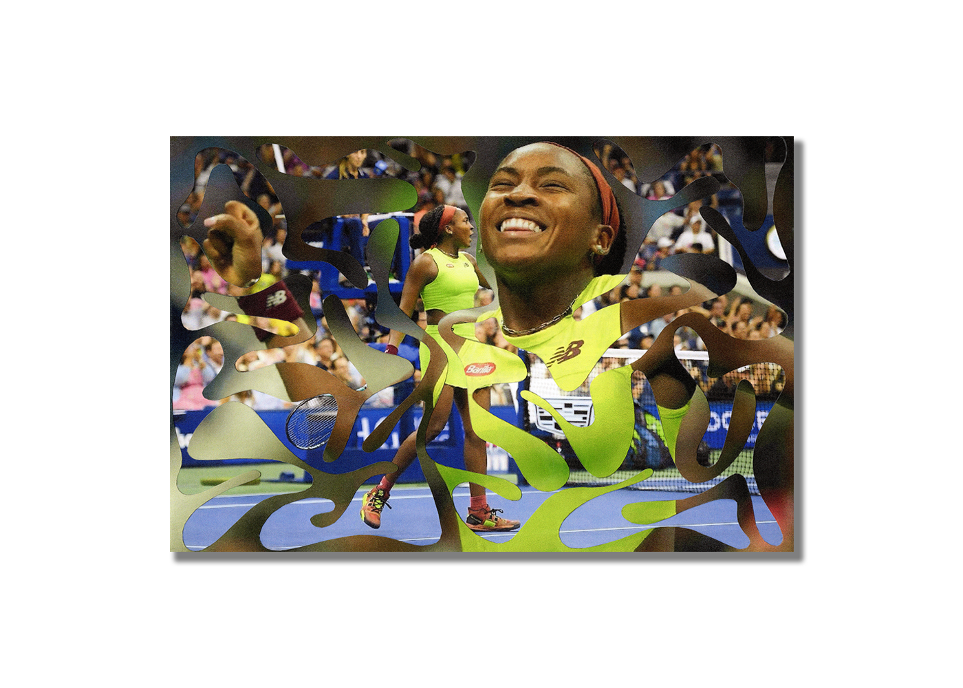 "Coco Gauff: 2023 US Open" Art Postcards Pack