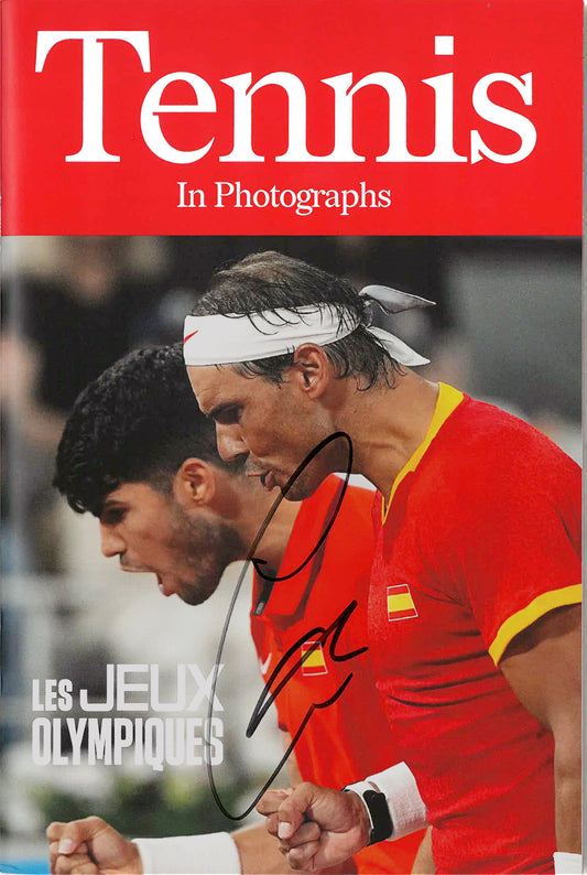 Carlos Alcaraz Autographed "Les Jeux Olympiques" Booklet